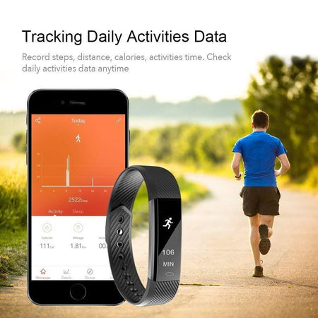 SmartFit Slim Activity Tracker And Monitor Smart Watch 1 FREE Extra Band