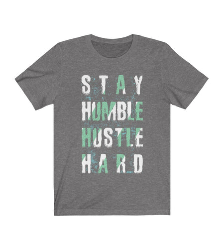 Men's Stay Humble Hustle Hard Lettering T-Shirt