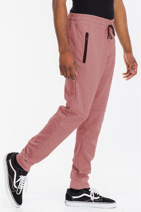 TRENDY HEATHERED COTTON SWEATS